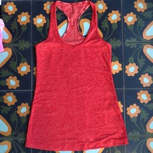 Lululemon ‘Cool Racerback’ in Heathered Cranberry